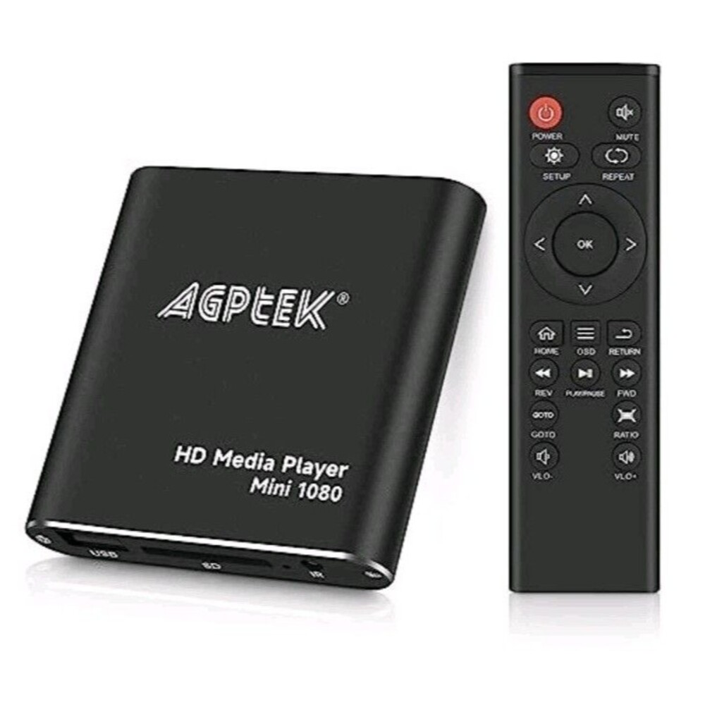 HDMI Media Player, Black Mini 1080p Full-HD Ultra Digital